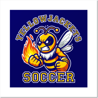 Yellowjackets Soccer Posters and Art